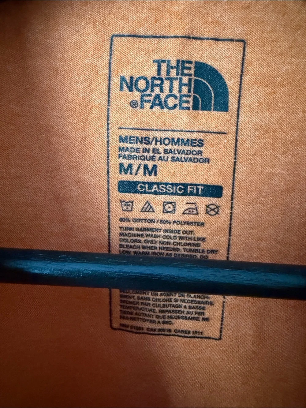 The North Face Grand Canyon National Park Graphic Tee Shirt Orange Rust Mens M